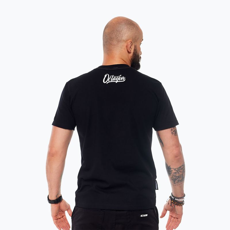 Koszulka męska Octagon Retro black 2