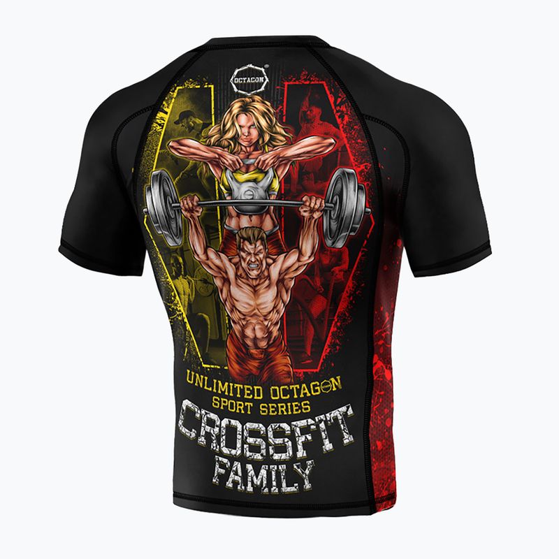 Rashguard męski Octagon Crossfit Family Premium black 2