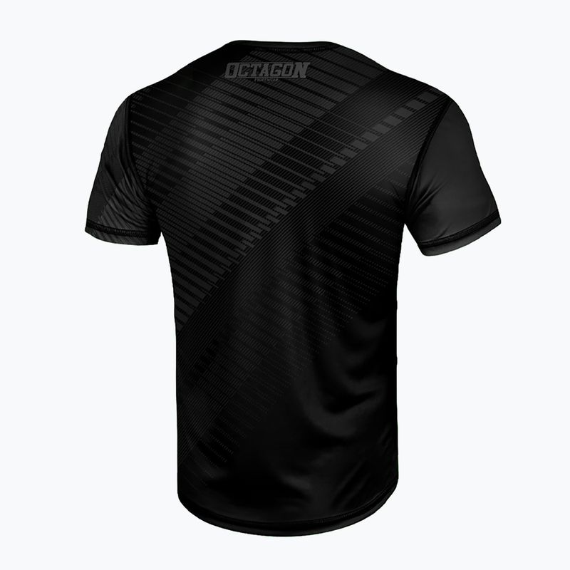 Koszulka męska Octagon Sport Broken Line black 2