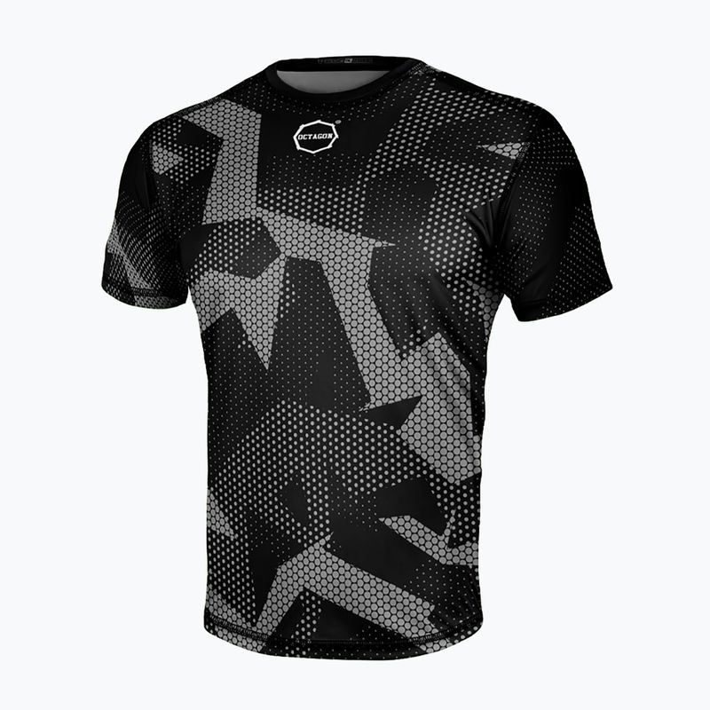 Koszulka męska Octagon Ultimate black/grey