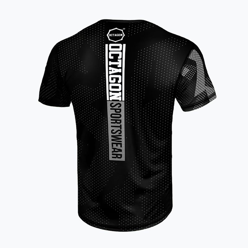 Koszulka męska Octagon Ultimate black/grey 2