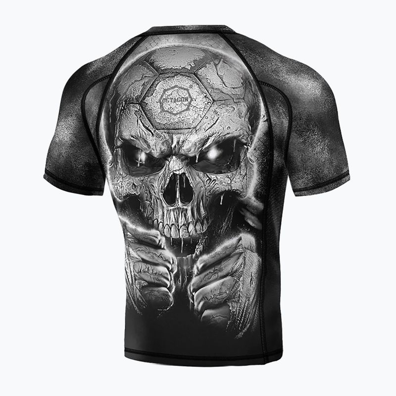 Rashguard męski Octagon Premium Oldskull Fans black/multicolor 2