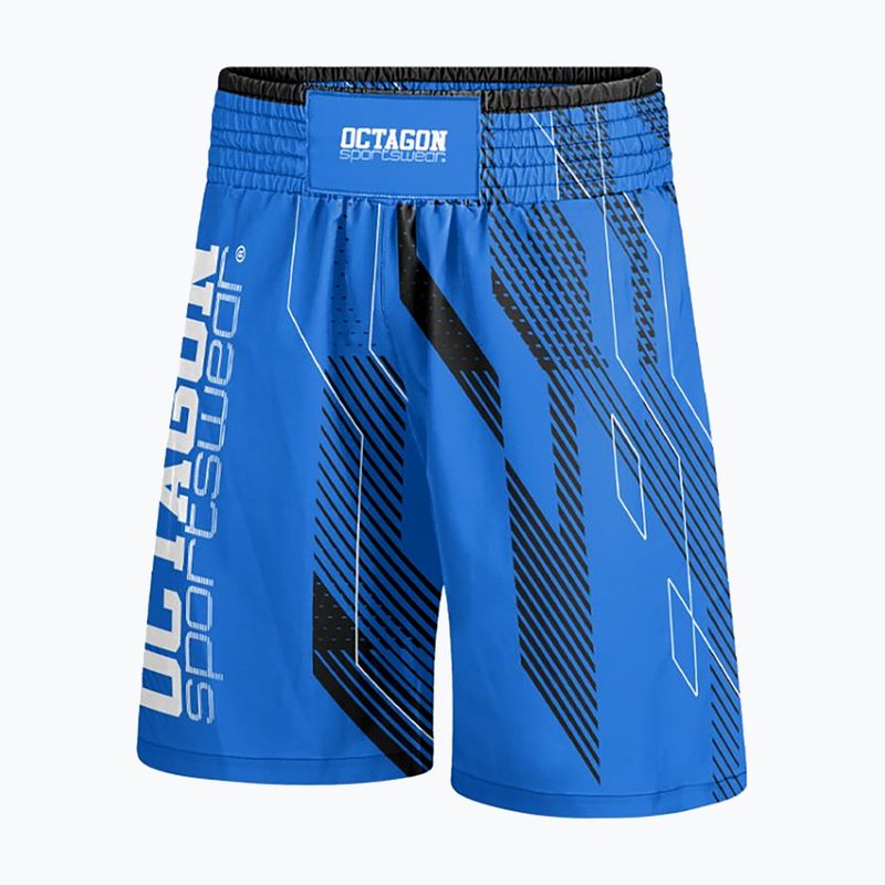 Spodenki bokserskie męskie Octagon Diamond blue