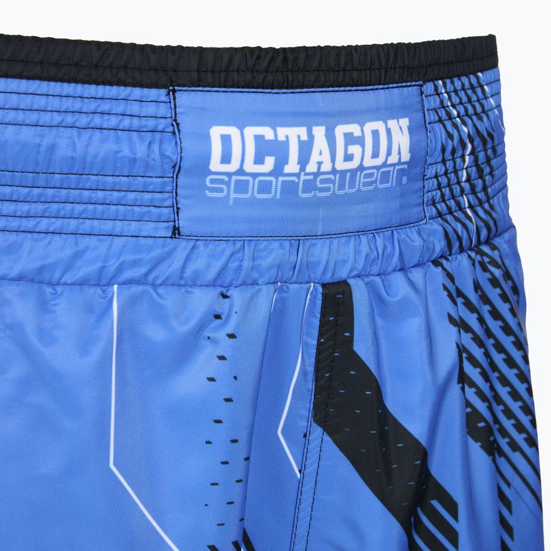 Spodenki bokserskie męskie Octagon Diamond blue 4