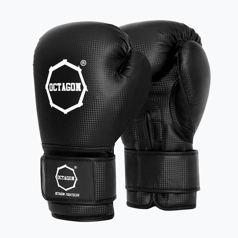 Rękawice bokserskie Octagon Kevlar black