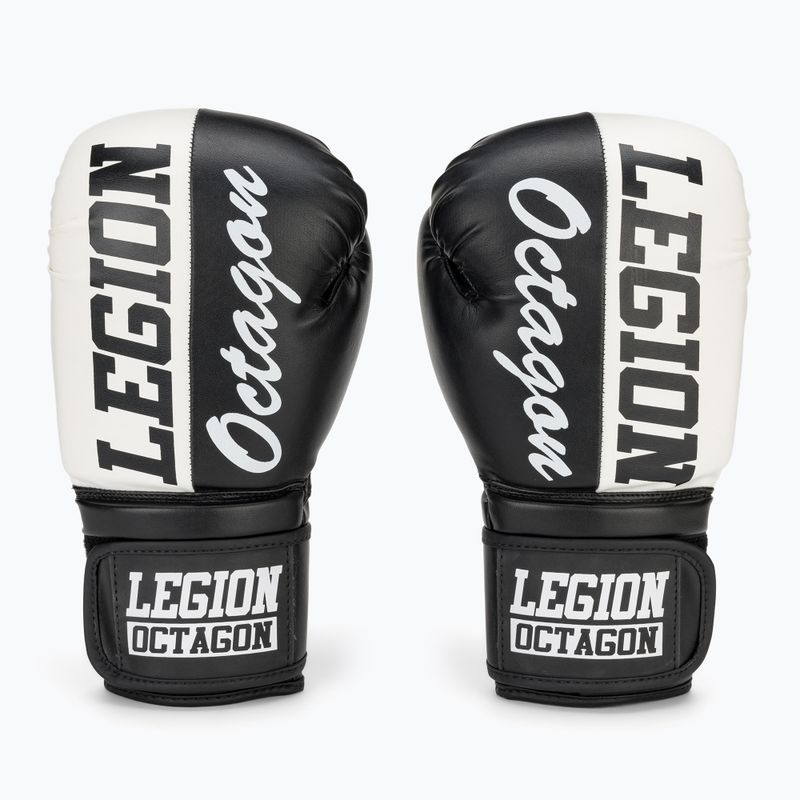 Rękawice bokserskie Octagon Legion black 2