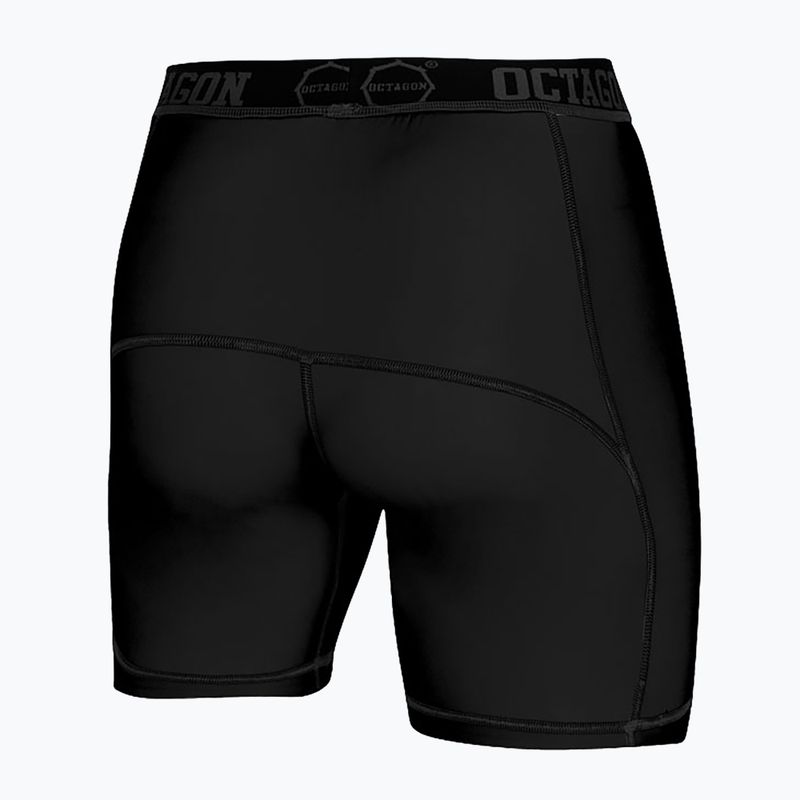 Spodenki kompresyjne męskie Octagon Fight Wear black 2