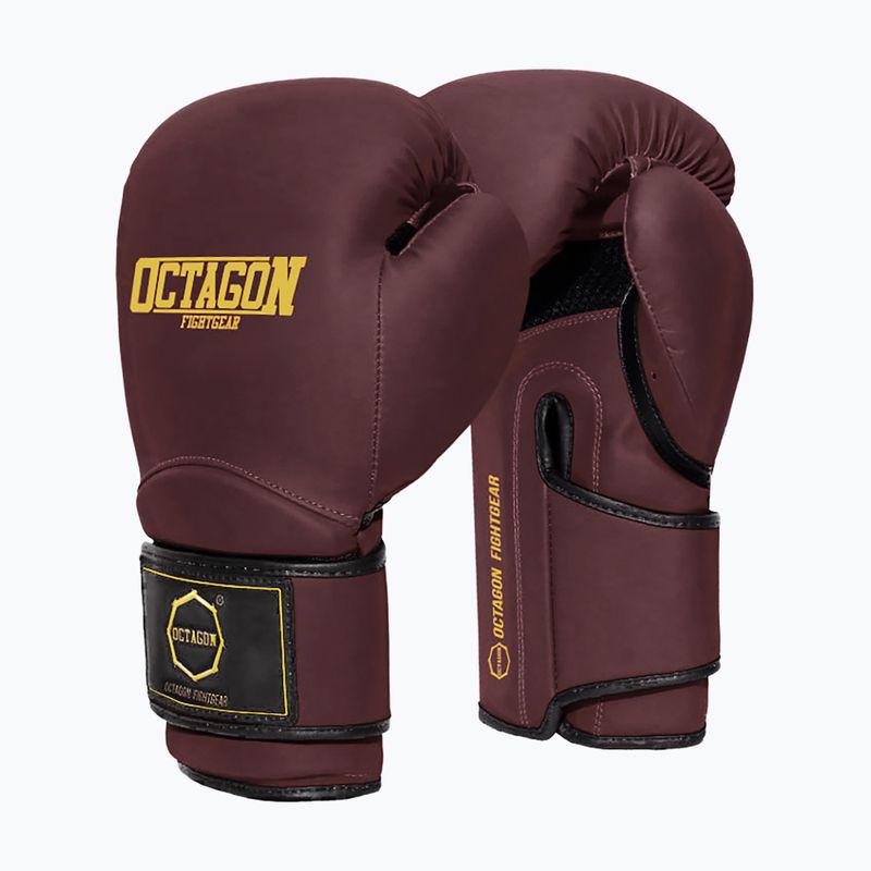 Rękawice bokserskie Octagon Matt bronze