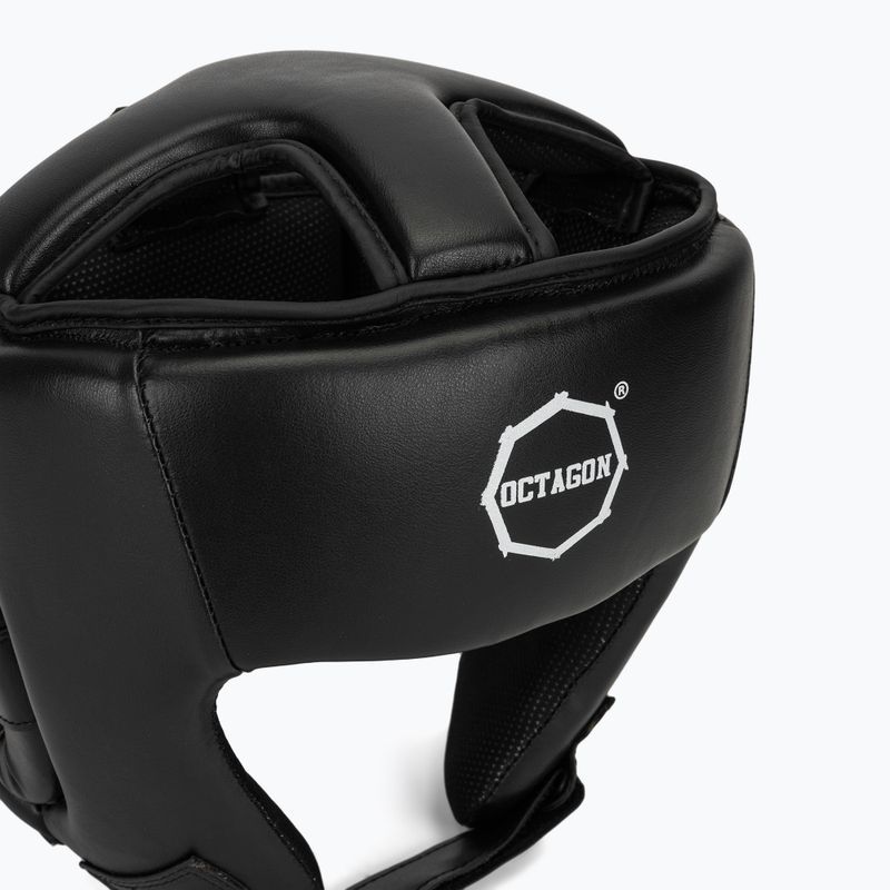 Kask bokserski Octagon Panama black 4