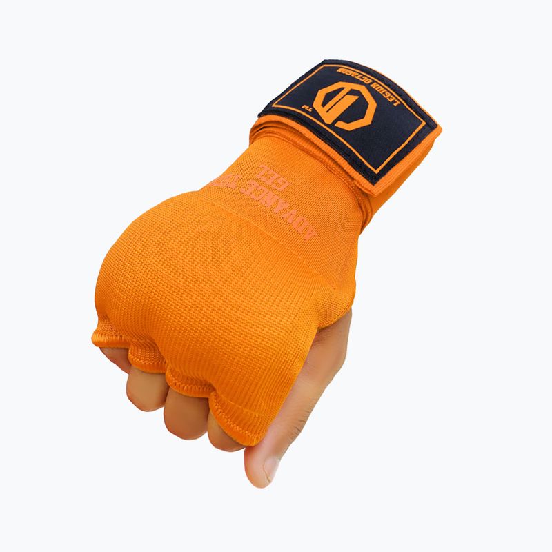 Rękawice wewnętrzne Octagon Legion Advance Tech Gel orange 3