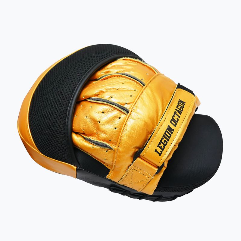 Łapy treningowe trenerskie Octagon Legion Pro Series black/gold 3