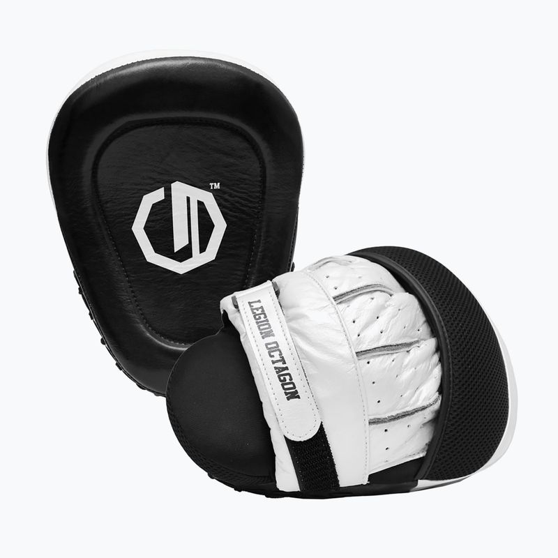 Łapy treningowe trenerskie Octagon Legion Pro Series black/white 2