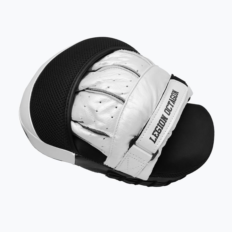 Łapy treningowe trenerskie Octagon Legion Pro Series black/white 3