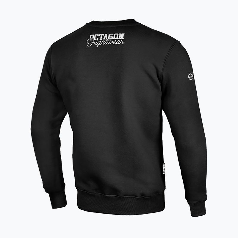 Bluza męska Octagon Trenuj Sporty Walki black 2