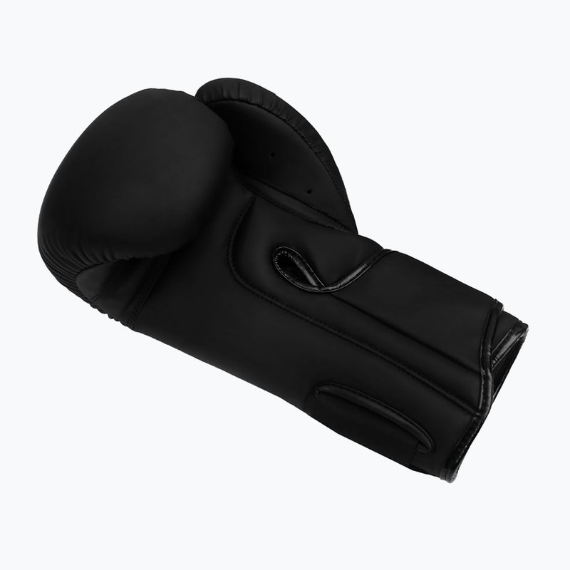 Rękawice bokserskie Octagon Legion Script PU Matt black 3