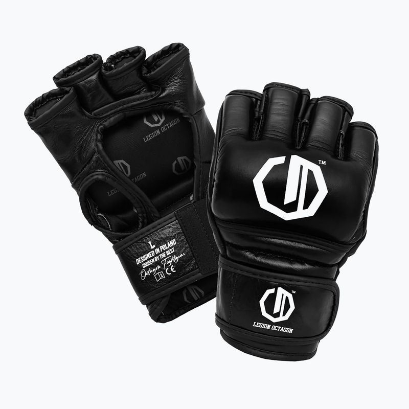 Rękawice grapplingowe Octagon Legion President MMA black 2