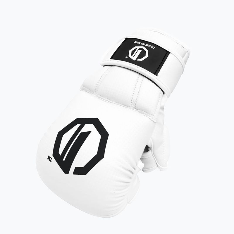 Rękawice sparingowe Octagon Legion Kevlar MMA white 3