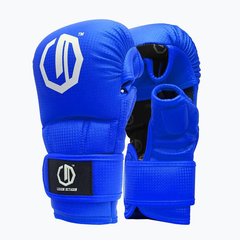 Rękawice sparingowe Octagon Legion Kevlar MMA blue 2
