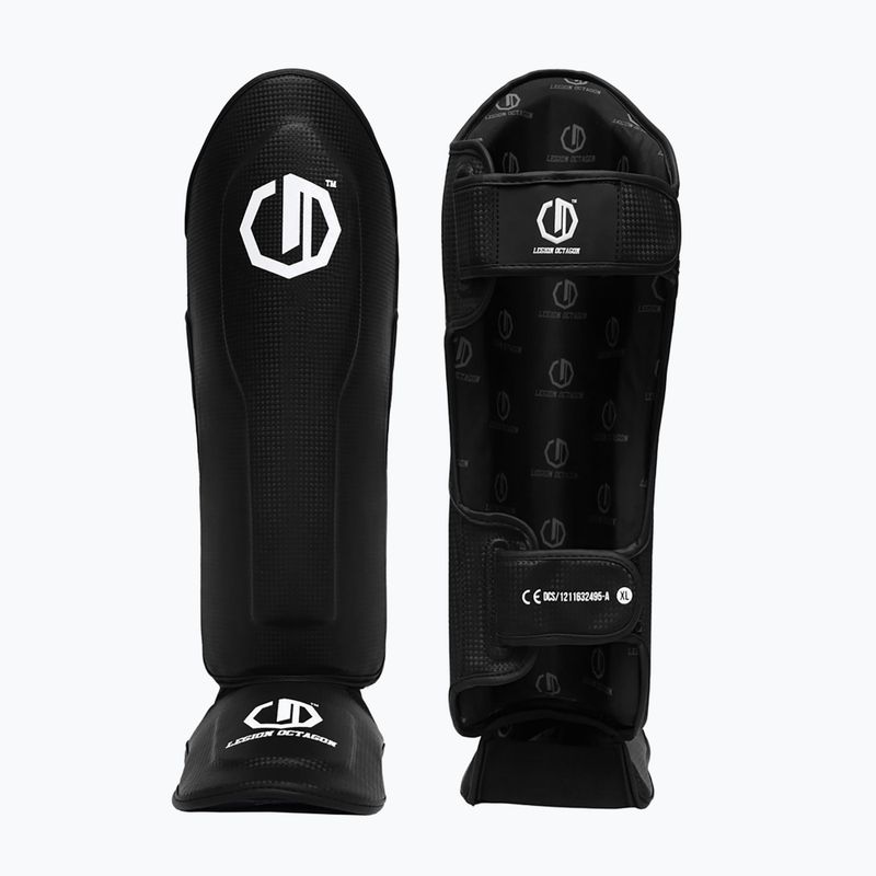 Ochraniacze piszczeli i stóp Octagon Legion Kevlar black 2