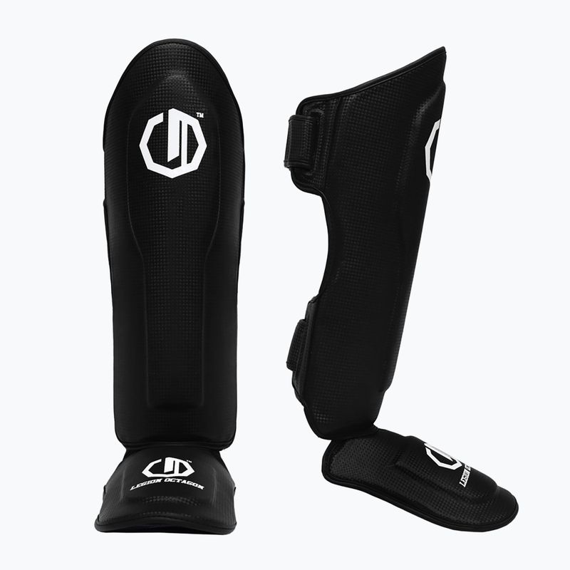 Ochraniacze piszczeli i stóp Octagon Legion Kevlar black 3