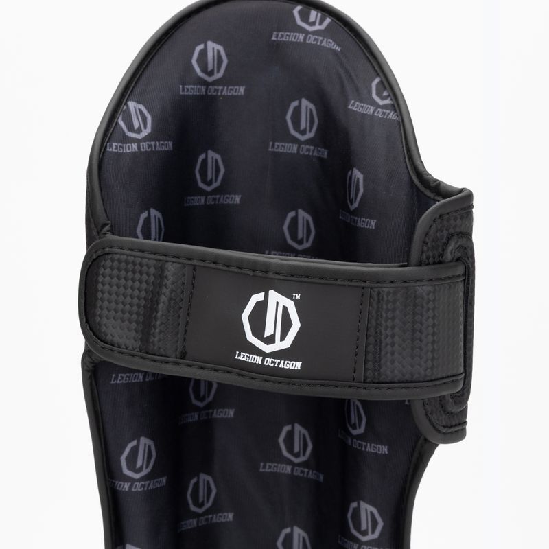 Ochraniacze piszczeli i stóp Octagon Legion Kevlar black 7