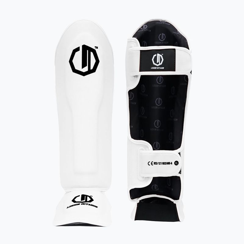 Ochraniacze piszczeli i stóp Octagon Legion Kevlar white 2