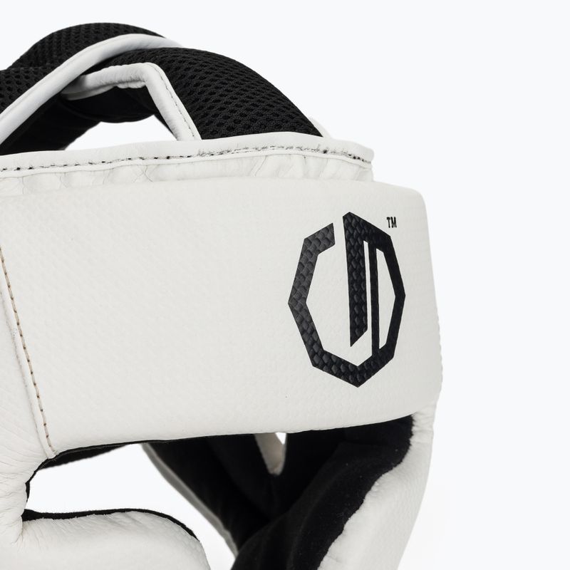 Kask bokserski Octagon Legion Kevlar white 4