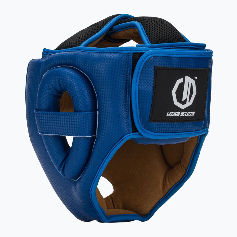 Kask bokserski Octagon Legion Kevlar blue 3