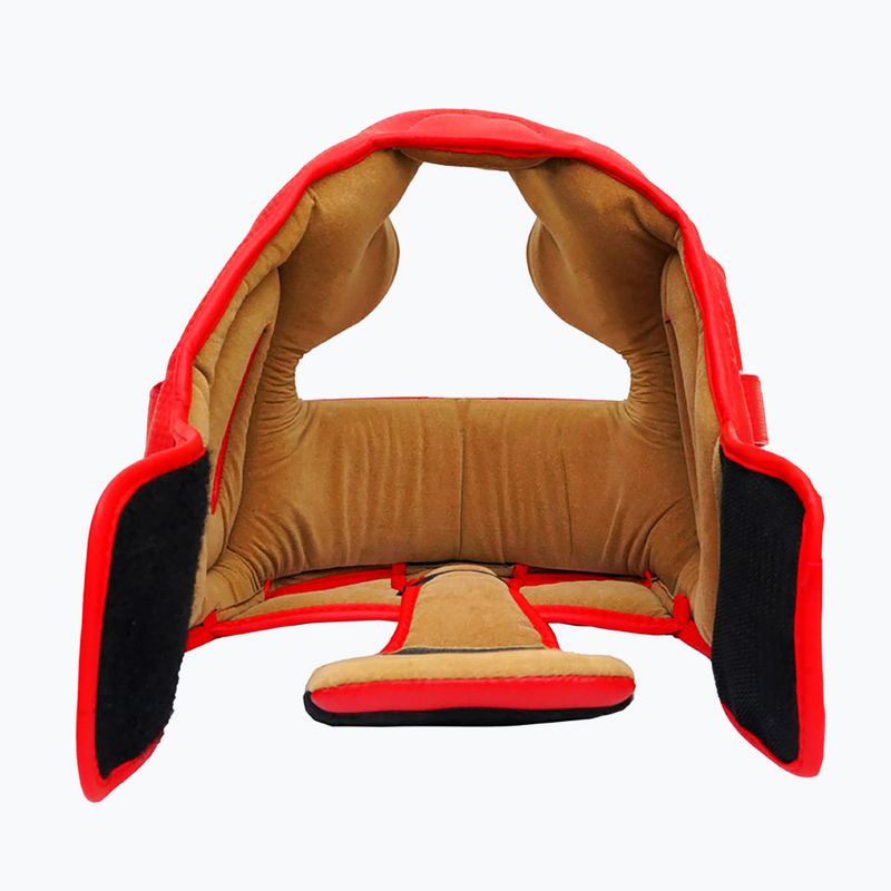 Kask bokserski Octagon Legion Kevlar red 4