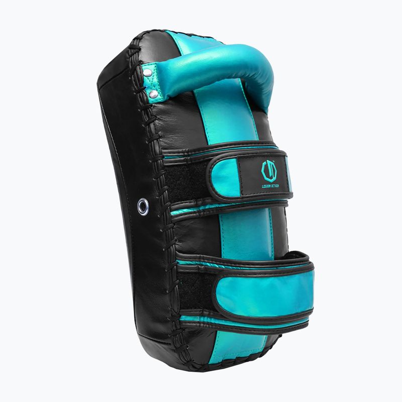 Tarcza treningowa trenerskie Octagon Thai Pad PAO Legion Matrix 2 szt. black/sea green 4