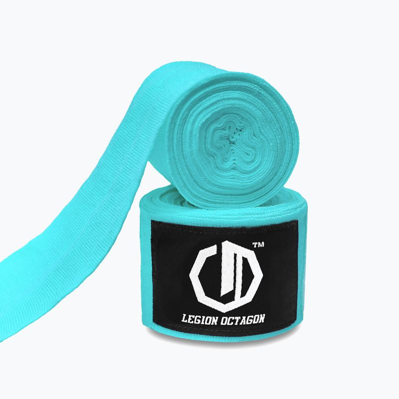 Bandaże bokserskie Octagon Legion Standard 400 cm jagged ice 2