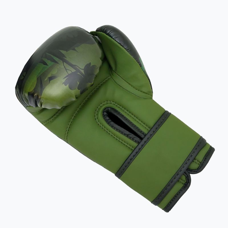 Rękawice bokserskie Octagon Legion Crocodile green/multicolour 3