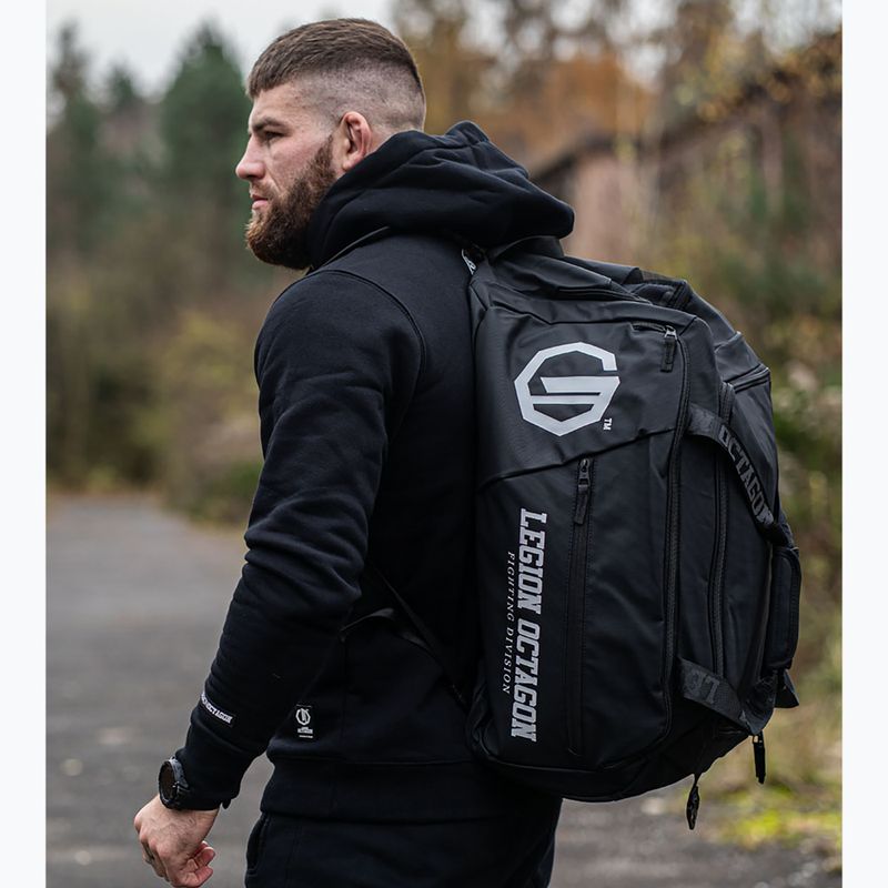 Torba treningowa Octagon Legion Fighting Division black 5