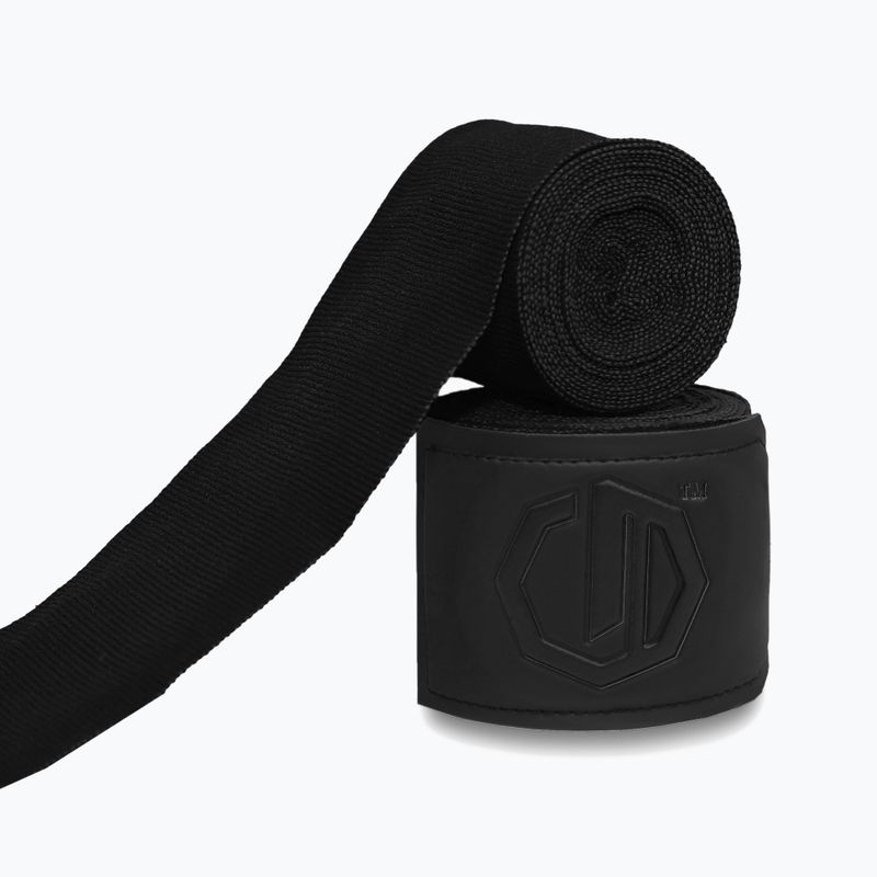 Bandaże bokserskie Octagon Legion Supreme 500 cm black/black 2