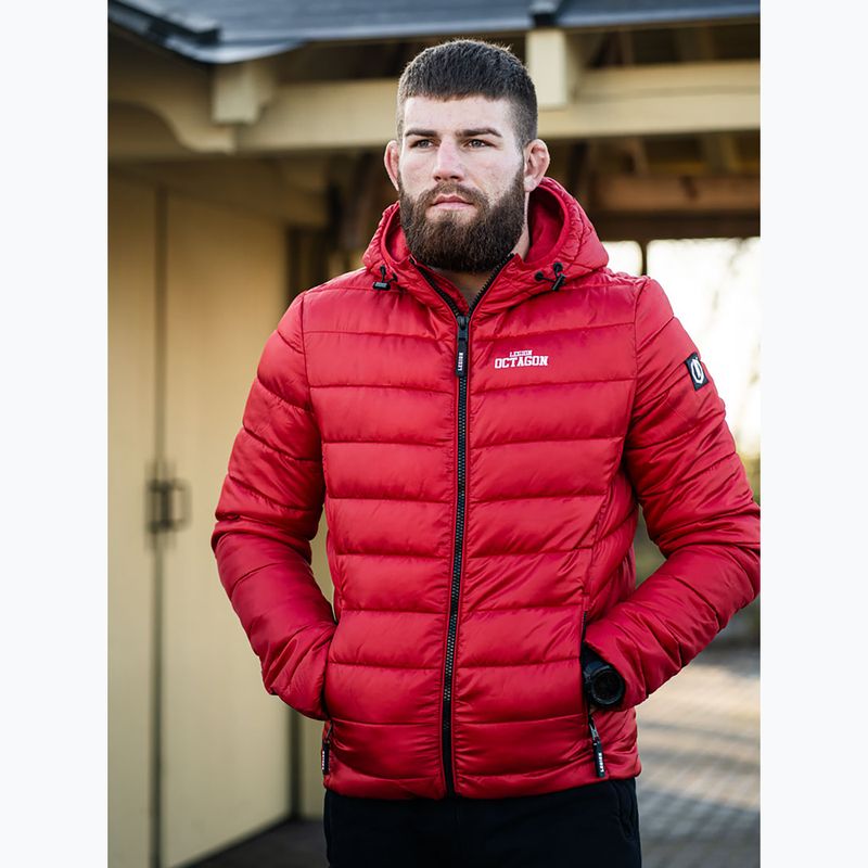 Kurtka zimowa męska Octagon Legion Florida red 5