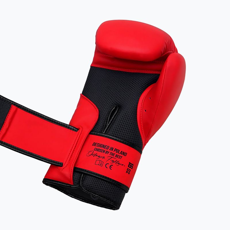 Rękawice bokserskie Octagon Legion Enforcer + worek dark red 5