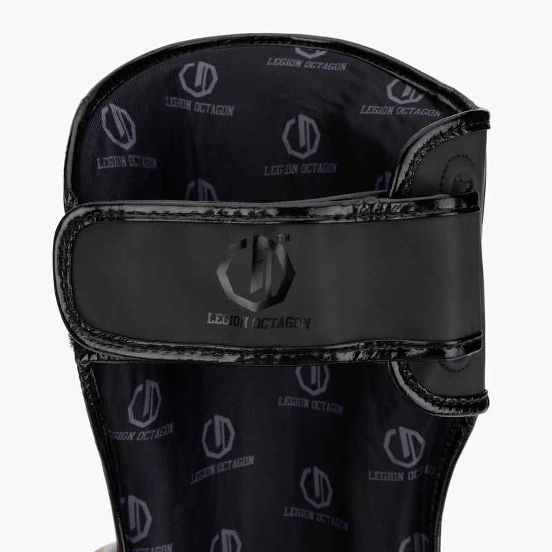 Ochraniacze piszczeli i stóp Octagon Legion Enforcer black 7