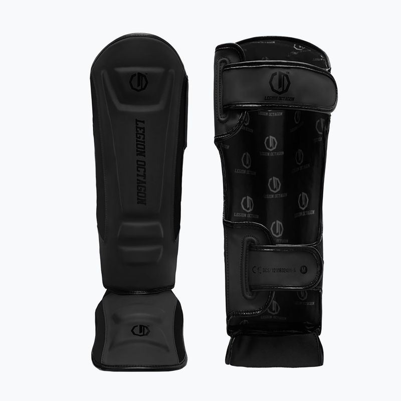 Ochraniacze piszczeli Octagon Legion Enforcer black 2