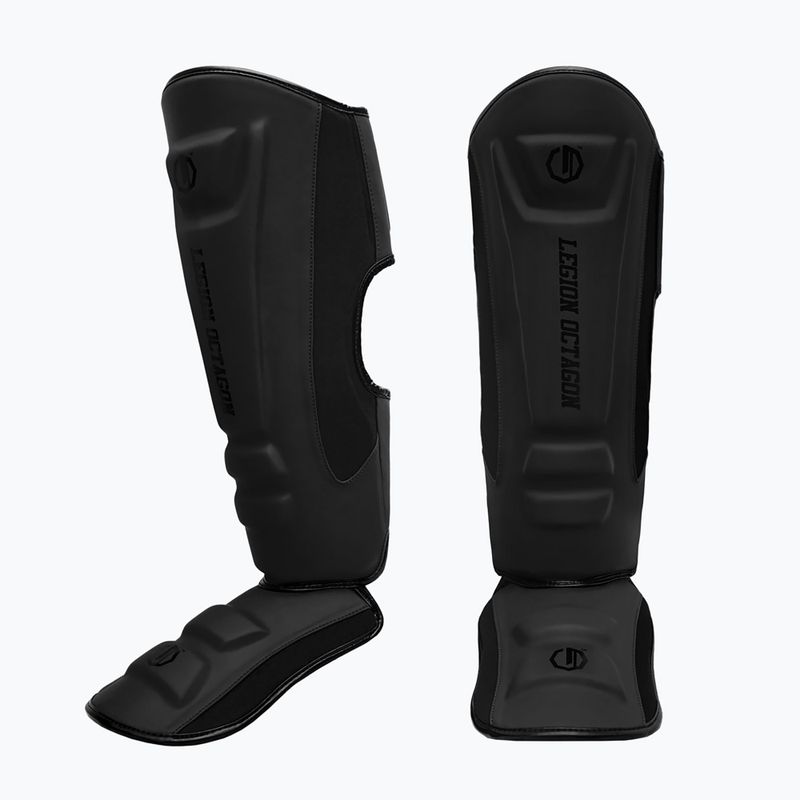 Ochraniacze piszczeli Octagon Legion Enforcer black 3