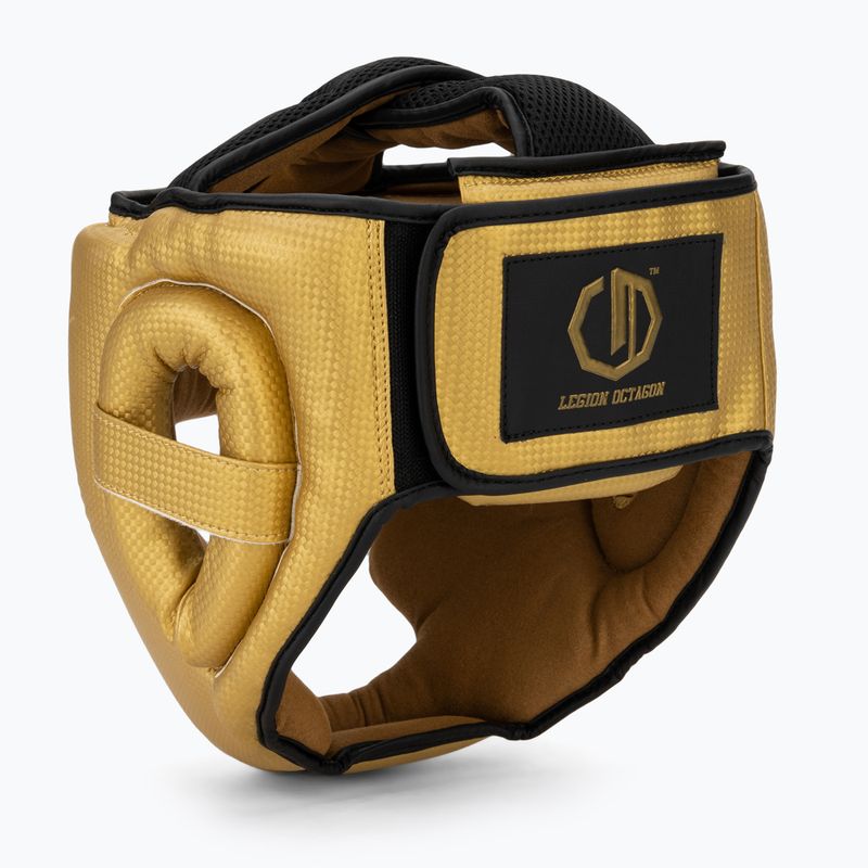Kask bokserski Octagon Legion Kevlar gold 3