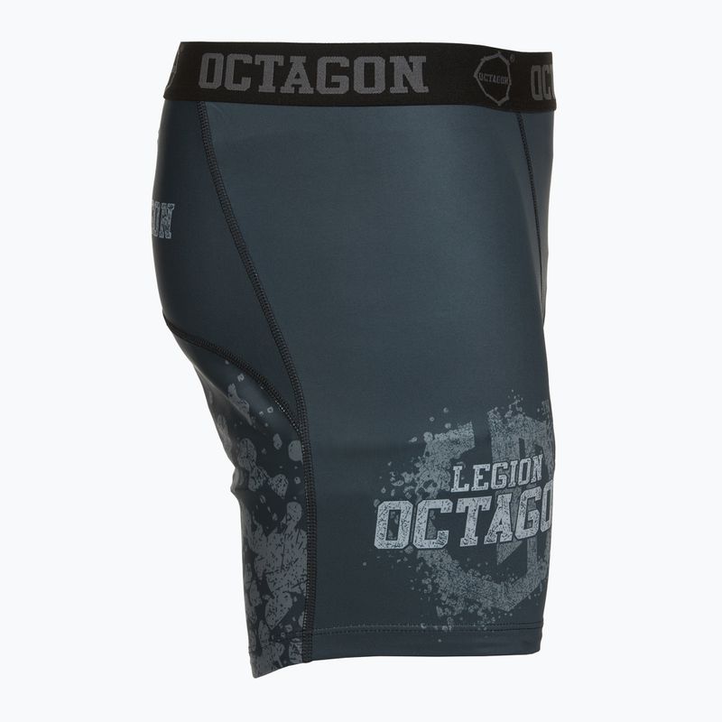 Spodenki treningowe męskie Octagon Legion Grunge black/grey 3