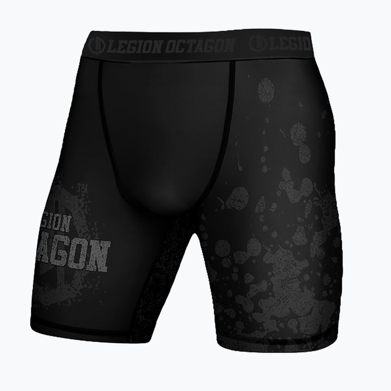 Spodenki treningowe męskie Octagon Legion Grunge black/grey