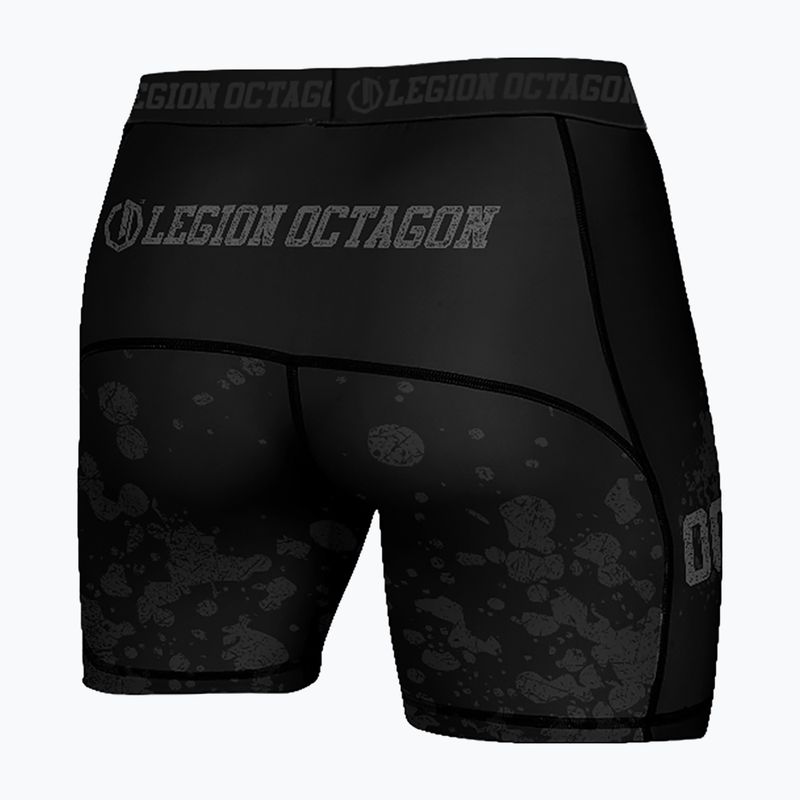 Spodenki treningowe męskie Octagon Legion Grunge black/grey 2