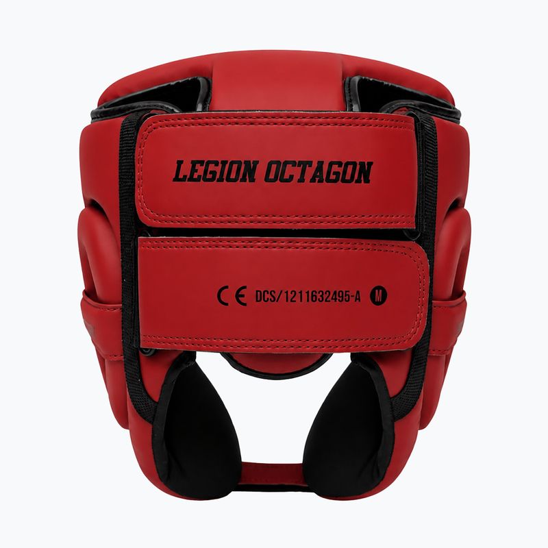 Kask bokserski Octagon Legion Enforcer red 2