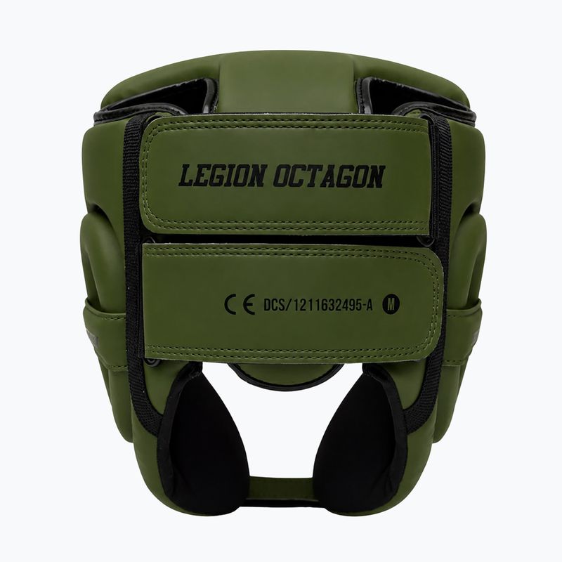 Kask bokserski Octagon Legion Enforcer dark green 2