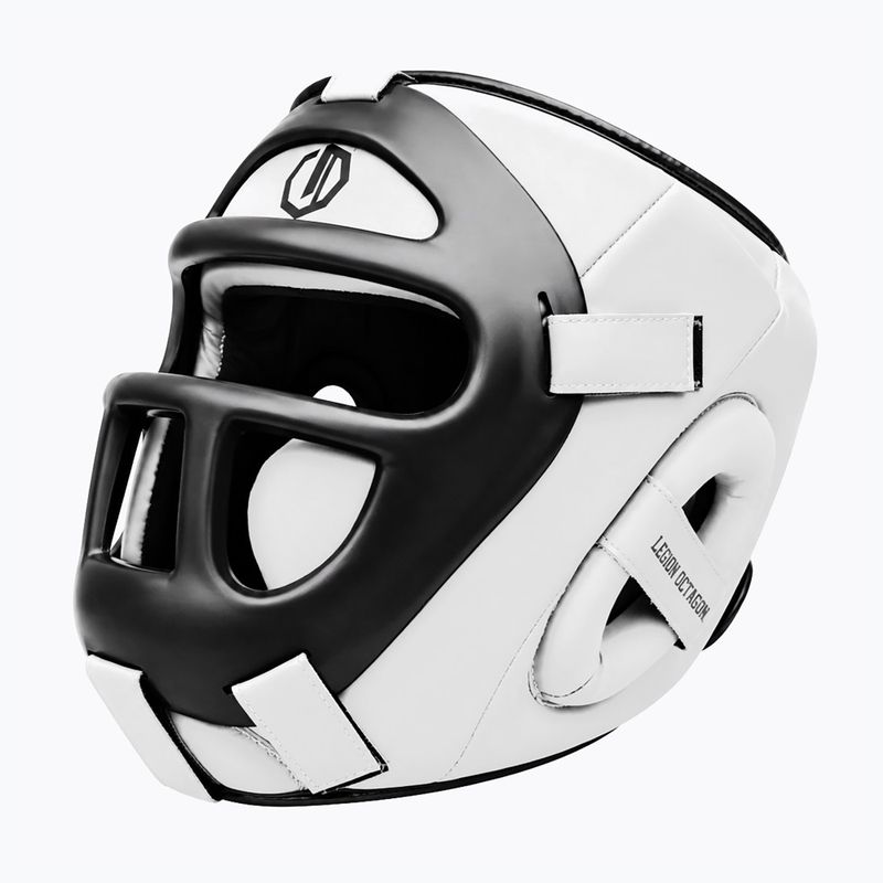 Kask bokserski Octagon Legion Guardox 2w1 white 4