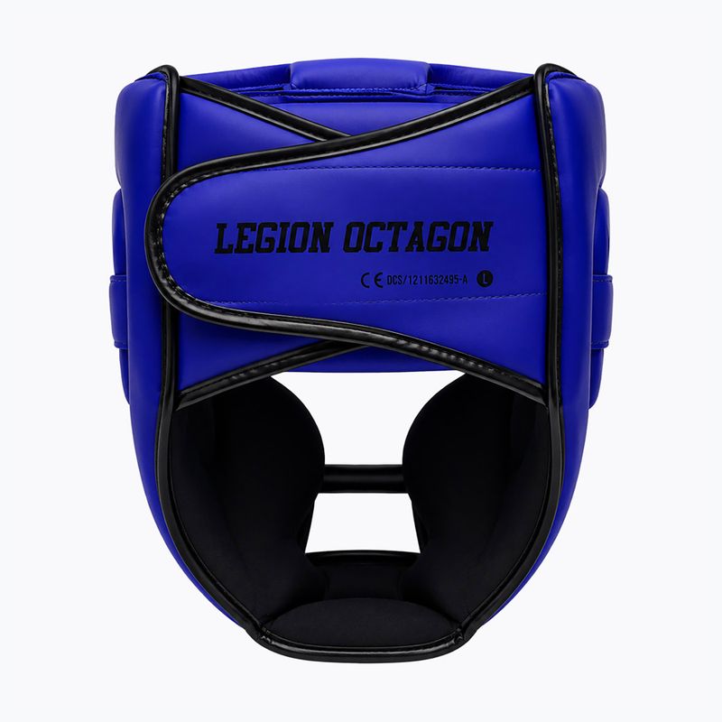 Kask bokserski Octagon Legion Guardox 2w1 blue 3