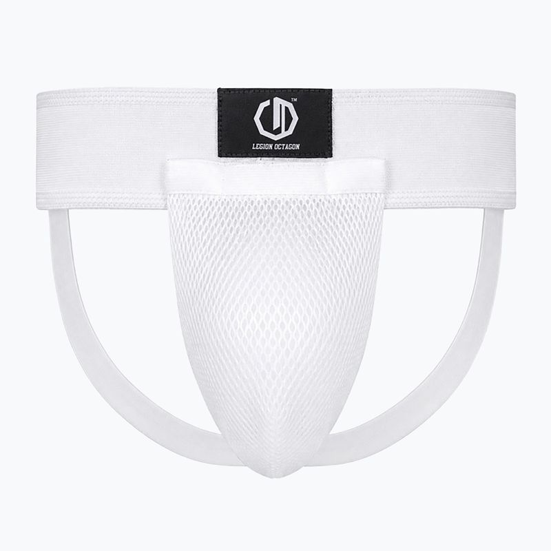 Ochraniacz krocza męski Octagon Legion Basic white