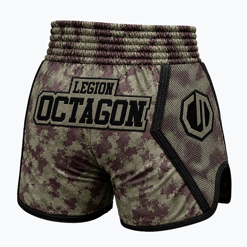 Spodenki treningowe Octagon Legion Kickboxing/Muay Thai Premium frontline 2
