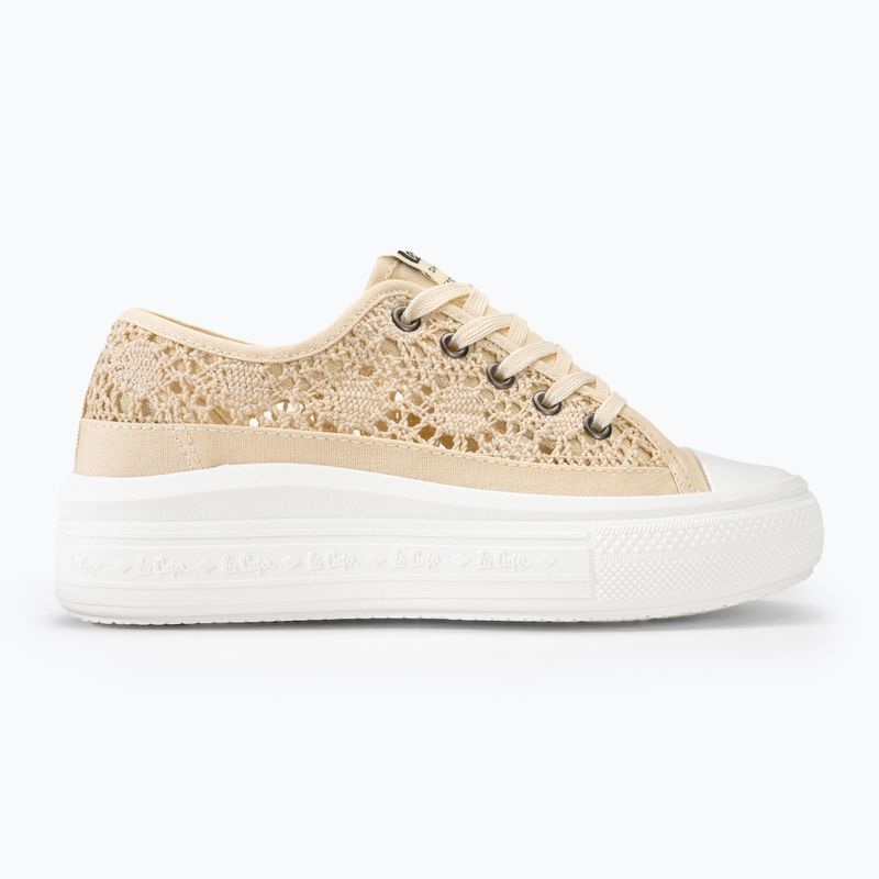 Trampki damskie Lee Cooper LCW-23-44-1620 beige 2